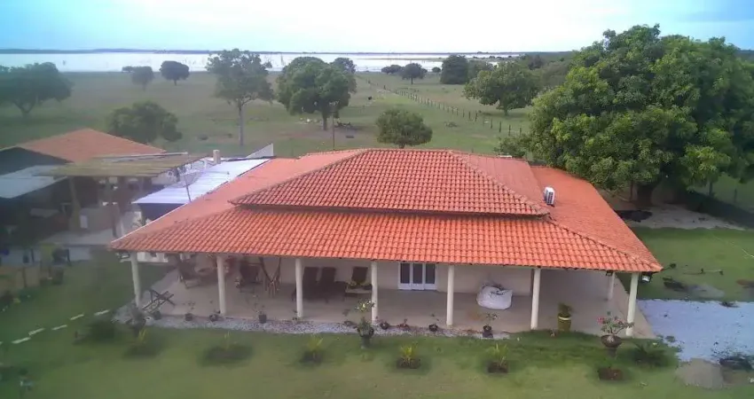 Sítio com 18 alqueires às margens do lago taboca no município de formoso do araguaia-to