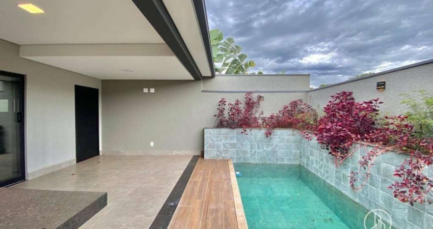 Casa térrea com 3 dormitórios à venda, 207 m² por R$ 1.590.000 - Condomínio Alto do Castelo - Ribeirão Preto/SP