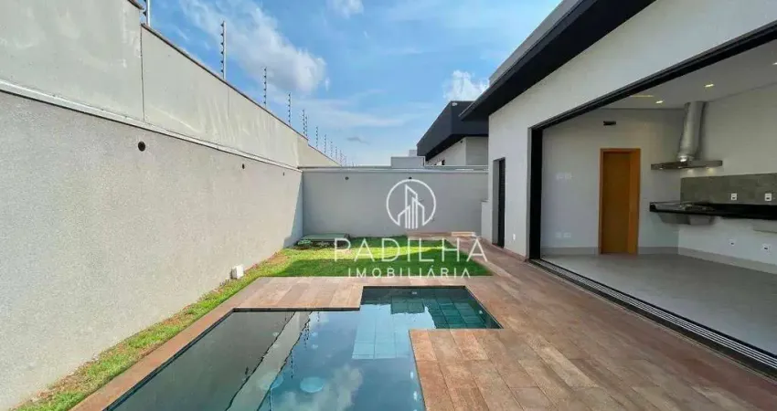 Casa térrea com 3 suítes à venda, 173 m² por R$ 1.370.000 - Vivendas da Mata - Portal Aroeira - Ribeirão Preto/SP