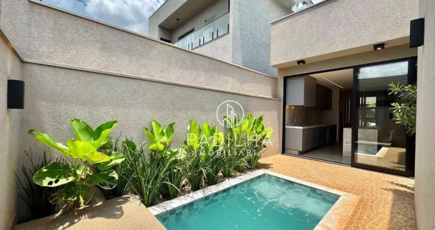 Casa térrea com 3 dormitórios à venda, 145 m² por R$ 1.190.000 - Condomínio Valência - Ilha Túria - Ribeirão Preto/SP