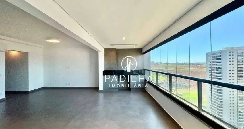 Apartamento com 3 dormitórios para alugar, 153 m² por r$ 8.100,00/mês - jardim olhos d'água - ribeirão preto/sp