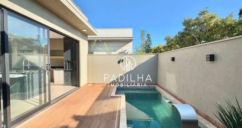 Casa térrea com 3 dormitórios à venda, 162 m² por R$ 1.275.000 - Condomínio San Marco - Ilha Modena - Ribeirão Preto/SP