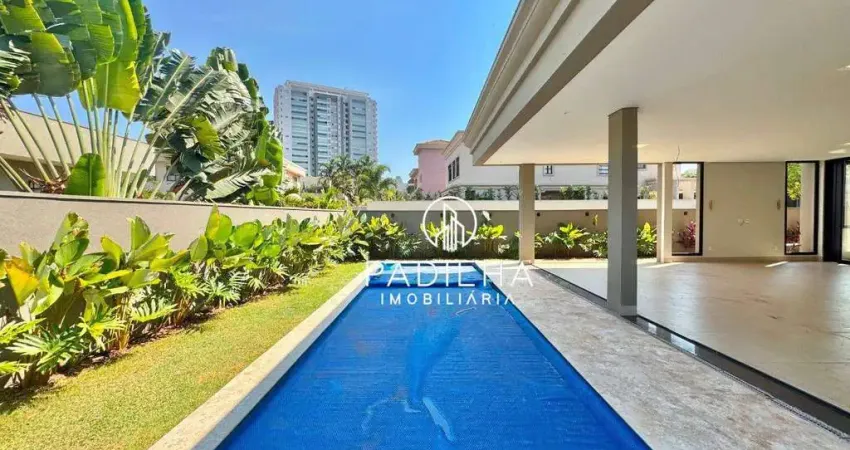 Sobrado com 4 dormitórios à venda, 552 m² por r$ 5.500.000,00 - condomínio buganvile - ribeirão preto/sp