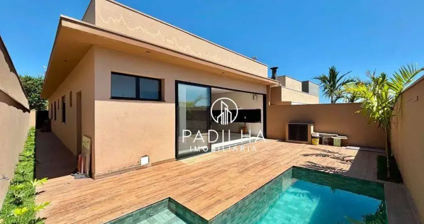 Casa térrea com 3 dormitórios à venda, 180 m² por r$ 1.300.000 - condomínio san marco i- ilha adriamar - ribeirão preto/sp