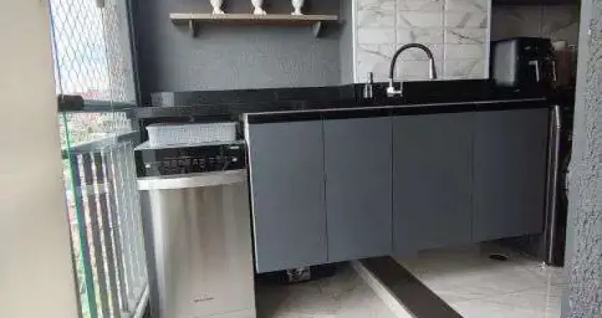 Apartamento top, com varanda integrada e lazer completo e uma rua sem saída!!!