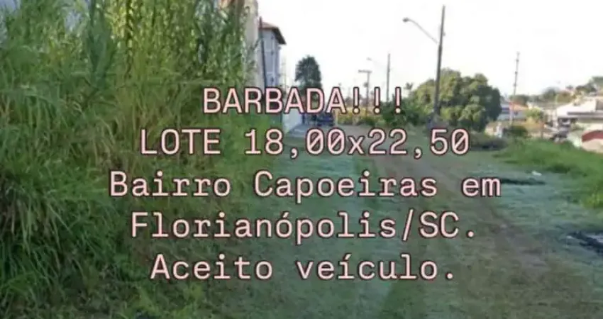 Terreno à venda no Capoeiras, Florianópolis 