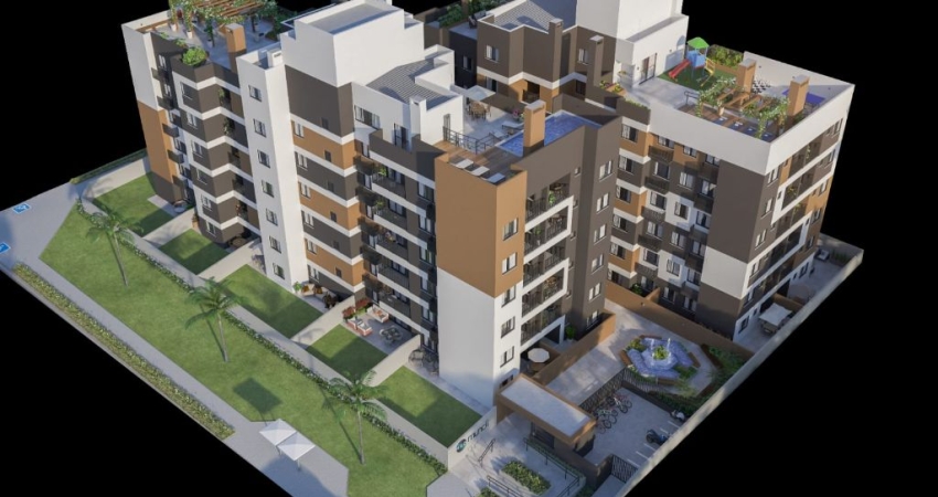 Apartamento no Novo Mundo 45 m² 2  quartos, 1  banheiro, 1  vaga