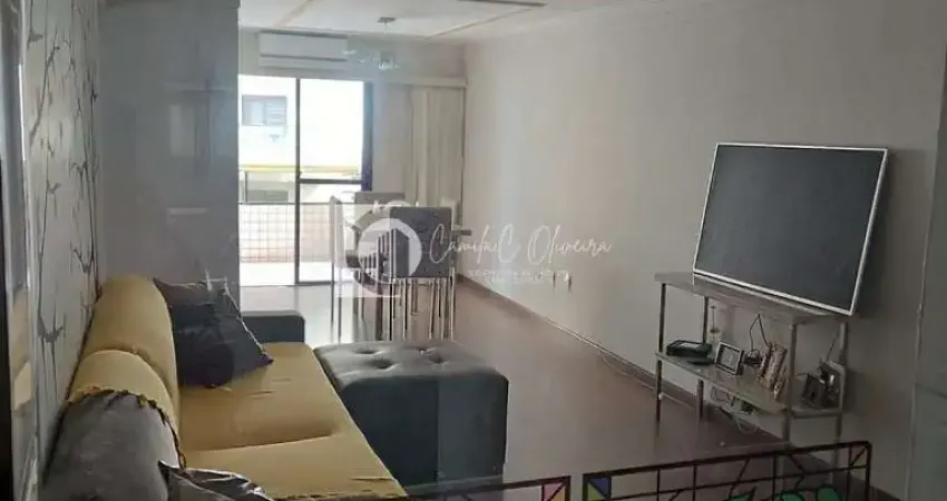 Apartamento 3 dorms, 1 suíte com vista mar, Ocian, Praia Grande