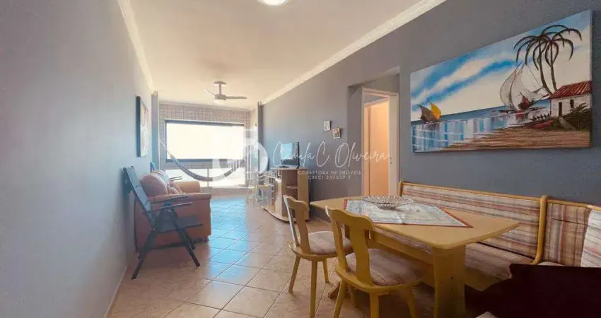 Apartamento frente mar 2 quartos,1 suíte, real, praia grande