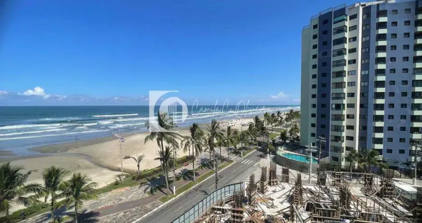 Apartamento vista lateral mar 2 quartos, Real, Praia Grande