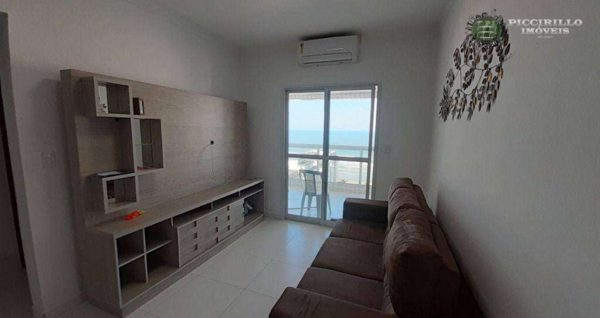 belissimo apartamento 2 dormitórios 1 suíte mobiliado linda vista para o mar a venda na tupi - Praia Grande - SP