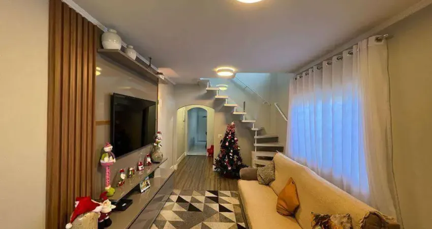 Sobrado com 3 dormitórios à venda, 140 m² por R$ 990.000,00 - Canto do Forte - Praia Grande/SP