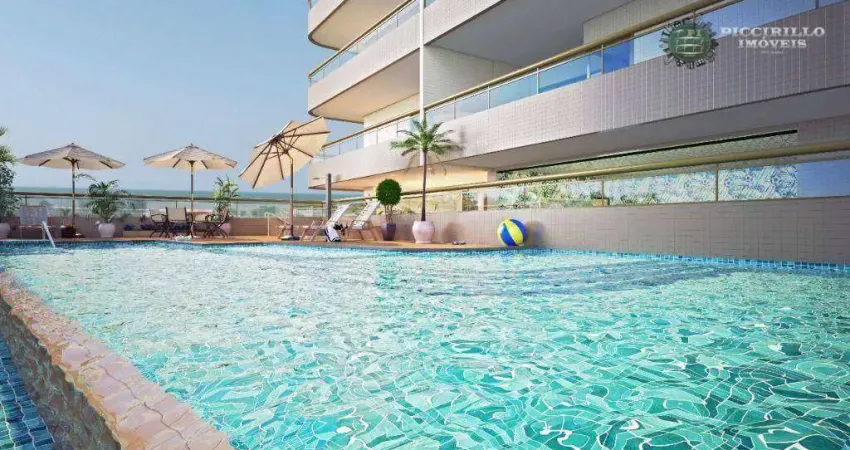 Apartamento com 3 quartos à venda na Rua Alberto Santos Dumont, 161, Guilhermina, Praia Grande