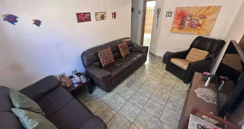 Casa com 1 dormitório à venda, 42 m² por r$ 205.000,00 - aviação - praia grande/sp