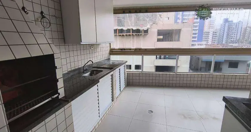 Apartamento com 3 dormitórios, 132 m² - venda por R$ 700.000,00 ou aluguel por R$ 6.000,00/mês - Aviação - Praia Grande/SP