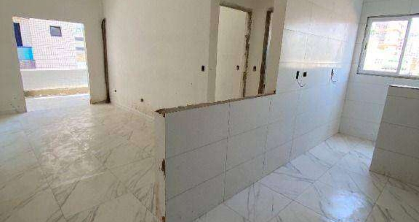Apartamento com 1 dormitório à venda, 51 m² por R$ 330.000 - Vila Guilhermina - Praia Grande/SP