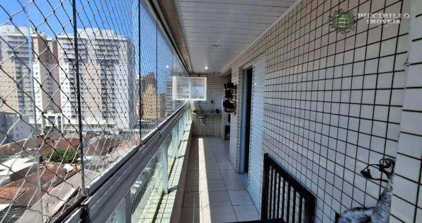 Apartamento à venda, 101 m² por r$ 610.000,00 - vila assunção - praia grande/sp