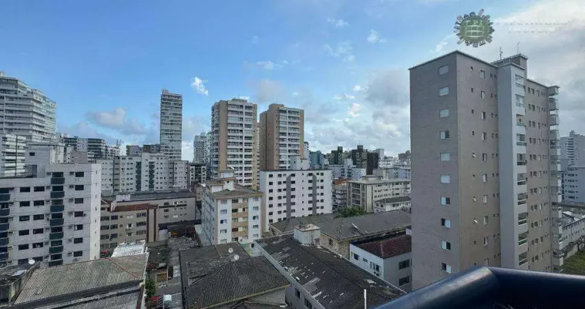 Apartamento com 1 dormitório à venda, 58 m² por R$ 360.000 - Canto do Forte - Praia Grande/SP