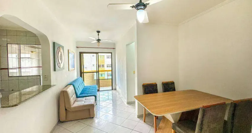Apartamento com 1 dormitório à venda, 54 m² por R$ 295.000 - Tupi - Praia Grande/SP
