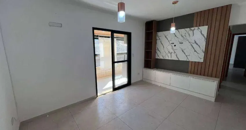 Apartamento com 2 dormitórios à venda, 74 m² por R$ 650.000 - Canto do Forte - Praia Grande/SP