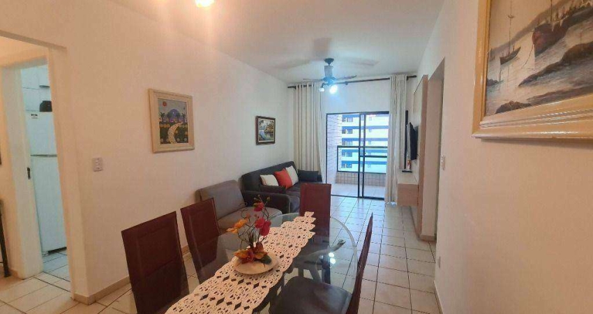 Apartamento com 2 dormitórios à venda, 75 m² por R$ 380.000 - Aviação - Praia Grande/SP