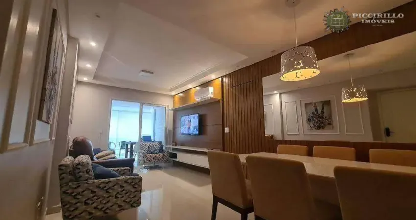 Apartamento à venda, 104 m² por r$ 798.000,00 - aviação - praia grande/sp