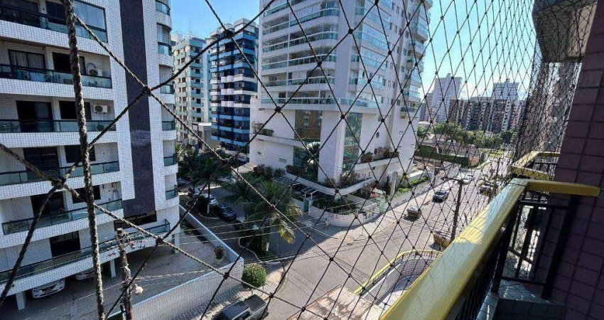 Apartamento com 2 dormitórios à venda, 90 m² por R$ 445.000,00 - Canto do Forte - Praia Grande/SP