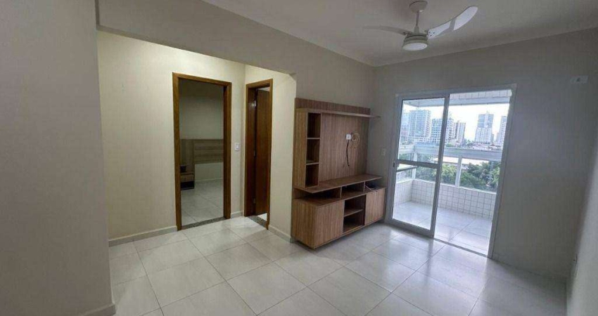 Apartamento com 1 dormitório à venda, 53 m² por R$ 329.000 - Aviação - Praia Grande/SP