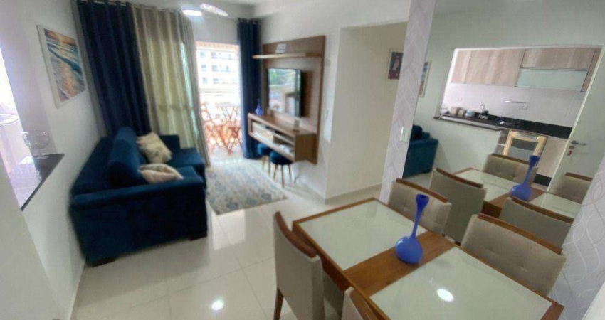 Apartamento com 2 dormitórios à venda, 68 m² por R$ 560.000 - Canto do Forte - Praia Grande/SP