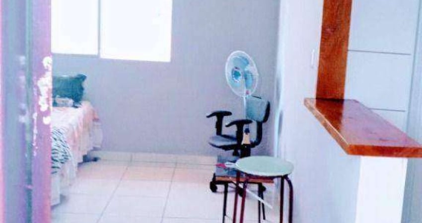 Kitnet com 1 dormitório à venda, 27 m² por R$ 190.000 - Vila Guilhermina - Praia Grande/SP