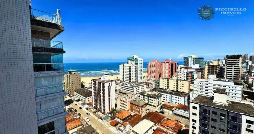 Apartamento com 2 dormitórios à venda, 77 m² por R$ 710.000 - Vila Guilhermina - Praia Grande/SP