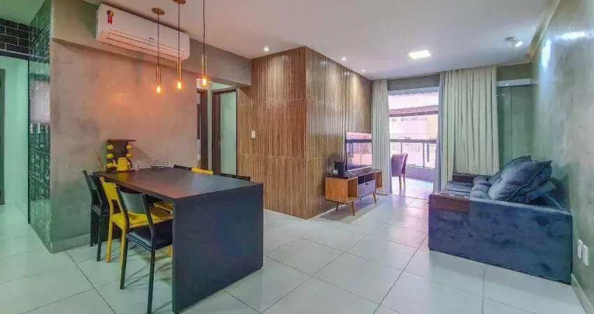Apartamento com 2 dormitórios à venda, 83 m² por R$ 1.080.000 - Canto do Forte - Praia Grande/SP