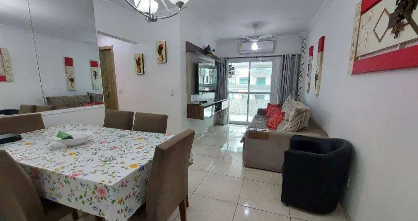 Apartamento com 2 dormitórios à venda, 70 m² por R$ 500.000 - Vila Guilhermina - Praia Grande/SP
