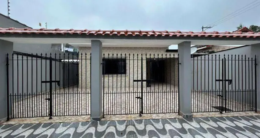 Casa com 3 dormitórios à venda, 100 m² por r$ 580.000 - balneário pires - praia grande/sp