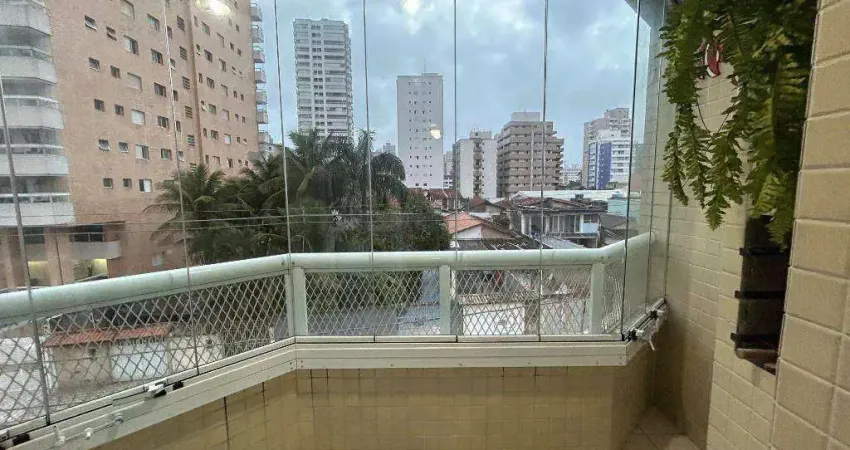 Apartamento com 2 dormitórios à venda, 72 m² por r$ 550.000,00 - aviação - praia grande/sp