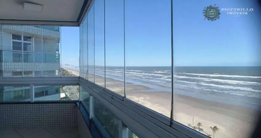 Apartamento com 3 dormitórios à venda, 120 m² por r$ 750.000,00 - vilamar - praia grande/sp