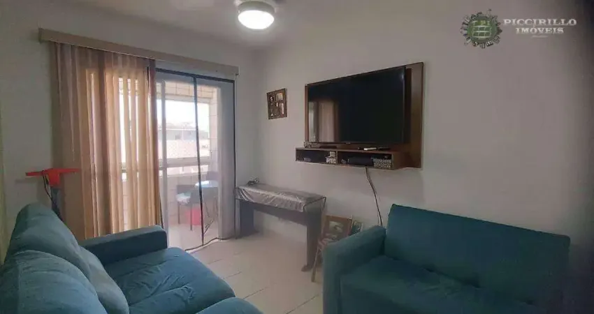Apartamento com 1 dormitório à venda, 47 m² por r$ 280.000 - aviação - praia grande/sp