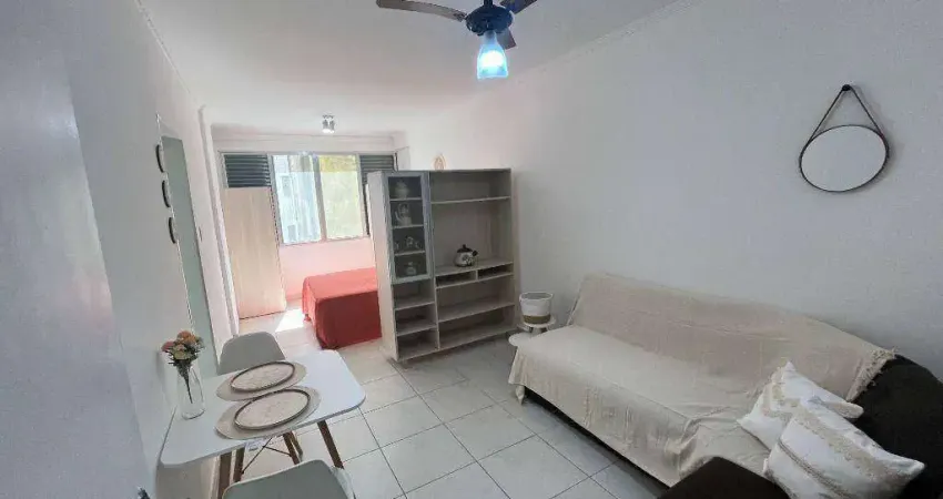 Kitnet com 1 dormitório à venda, 39 m² por r$ 245.000,00 - vila guilhermina - praia grande/sp