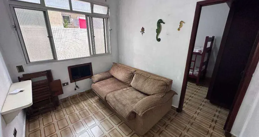 Apartamento com 1 dormitório à venda, 37 m² por r$ 199.000,00 - canto do forte - praia grande/sp