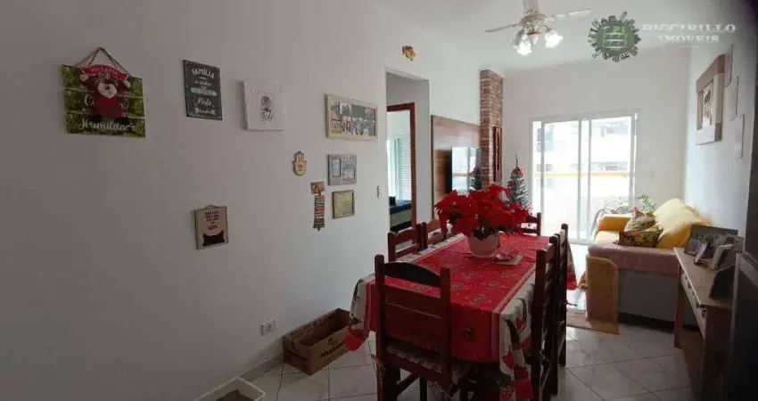 Apartamento com 2 dormitórios à venda, 78 m² por r$ 450.000 - vila assunção - praia grande/sp