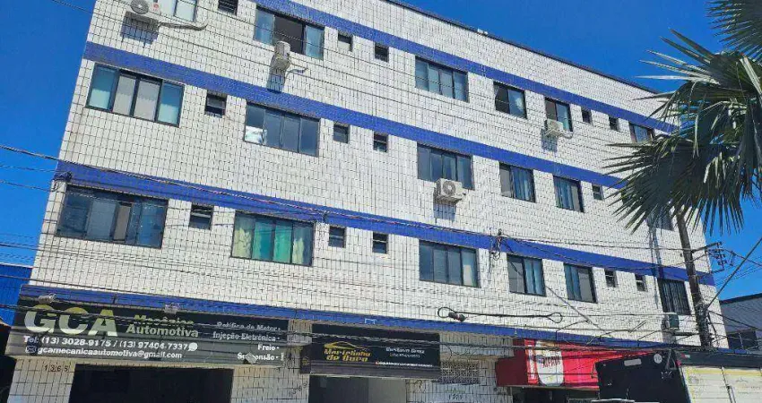 Apartamento com 1 dormitório à venda, 40 m² por r$ 220.000 - boqueirão - praia grande/sp