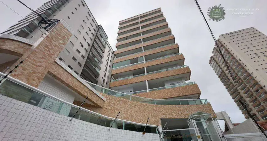 Apartamento com 1 dormitório à venda, 51 m² por R$ 330.000 - Vila Guilhermina - Praia Grande/SP