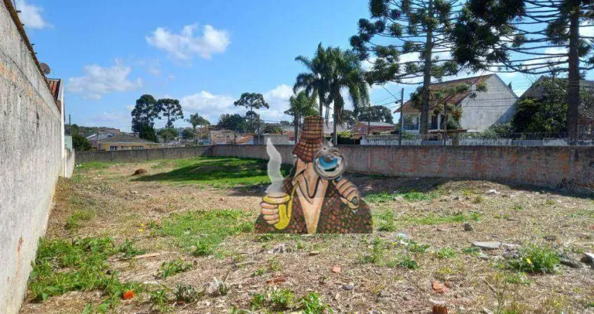Terreno para alugar, 510 m² por R$ 2.674,42/mês - São Braz - Curitiba/PR