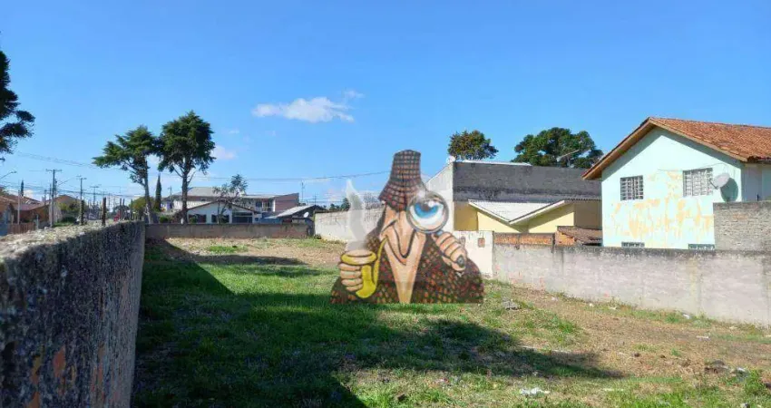 Terreno para alugar, 510 m² por R$ 2.674,42/mês - São Braz - Curitiba/PR