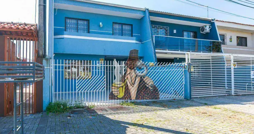Sobrado com 3 dormitórios para alugar, 117 m² por r$ 4.160,67/mês - capão da imbuia - curitiba/pr