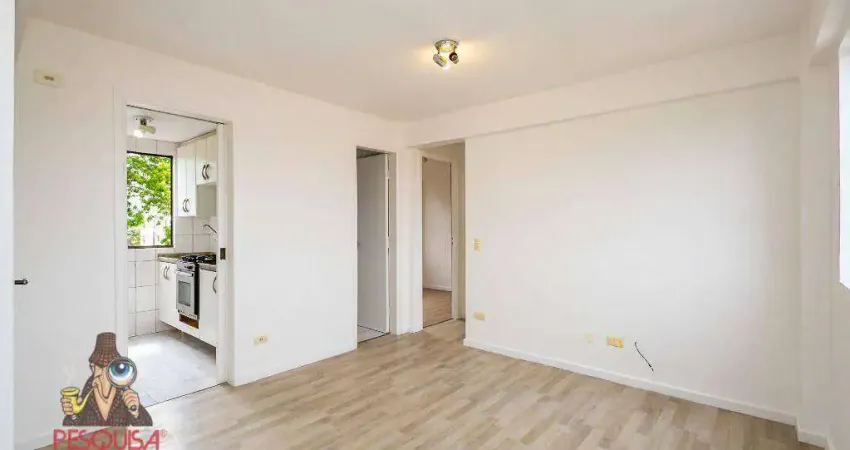 Apartamento com 2 dormitórios para alugar, 39 m² por r$ 2.141,90/ano - rebouças - curitiba/pr