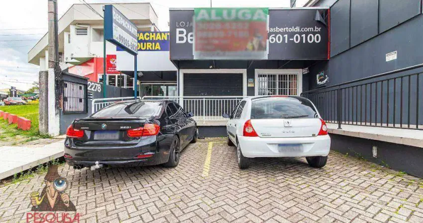 Loja para alugar, 54 m² por r$ 2.170,54/mês - guabirotuba - curitiba/pr