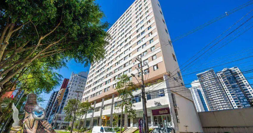 Apartamento com 1 dormitório à venda, 47 m² por r$ 325.000,00 - batel - curitiba/pr