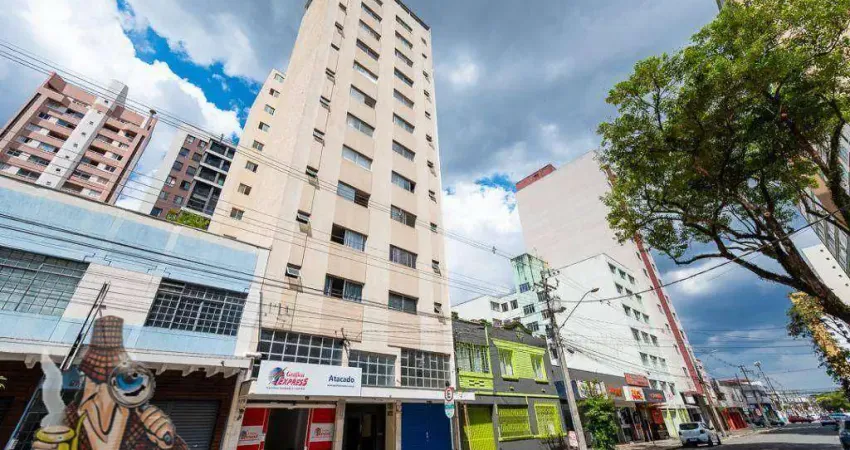 Apartamento com 1 dormitório à venda, 40 m² por r$ 276.000,00 - centro - curitiba/pr