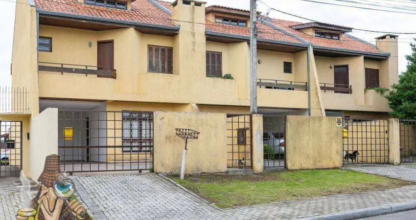Sobrado com 3 dormitórios à venda, 137 m² por r$ 570.000,00 - capão da imbuia - curitiba/pr
